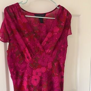 Beautiful Vintage Floral Midi Dress